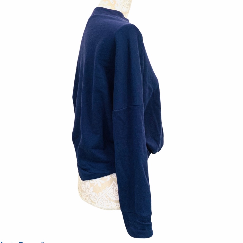 Fabletics Pullover Cinch Sweater Navy XS - Picture 3 of 9